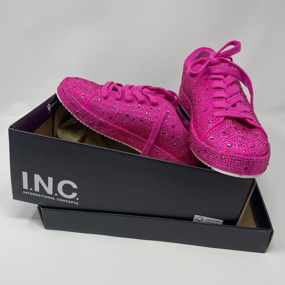 INC NIB Pink Lola Sneakers LOLA SZ 7.5